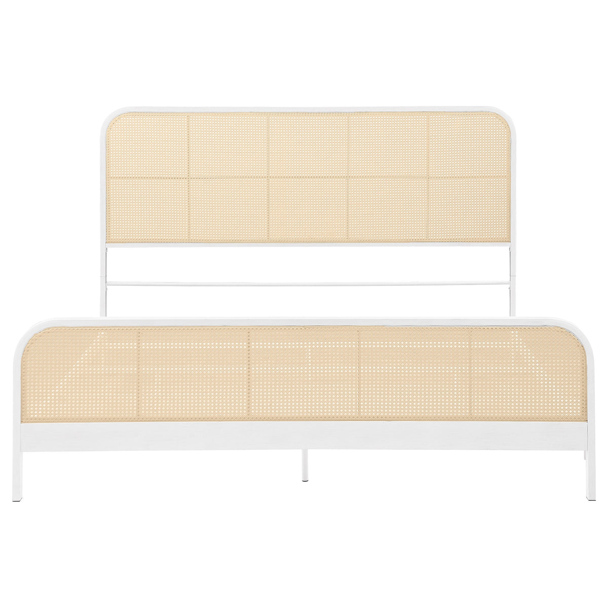 Lanewood Open Cane Webbing Metal Bed