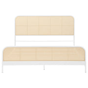 Lanewood Open Cane Webbing Metal Bed