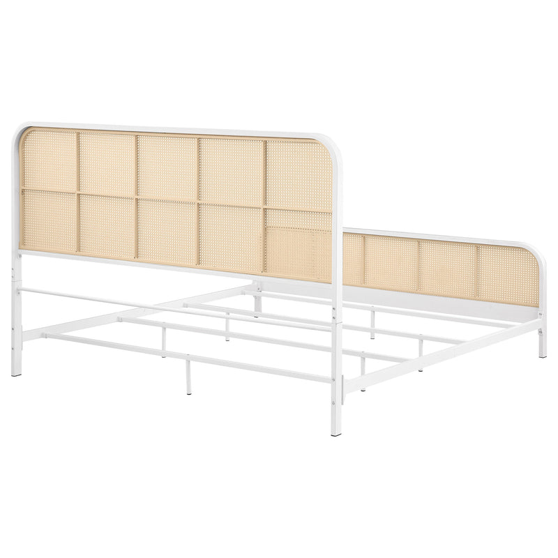 Lanewood Open Cane Webbing Metal Bed