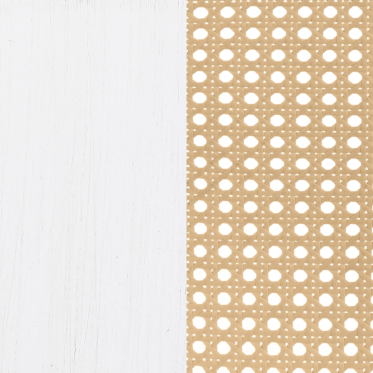 Lanewood Open Cane Webbing Metal Bed