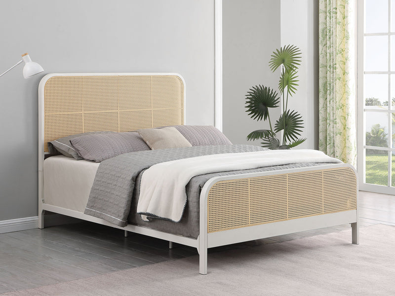 Lanewood Open Cane Webbing Metal Bed