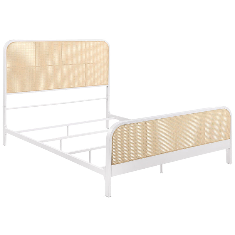 Lanewood Open Cane Webbing Metal Bed