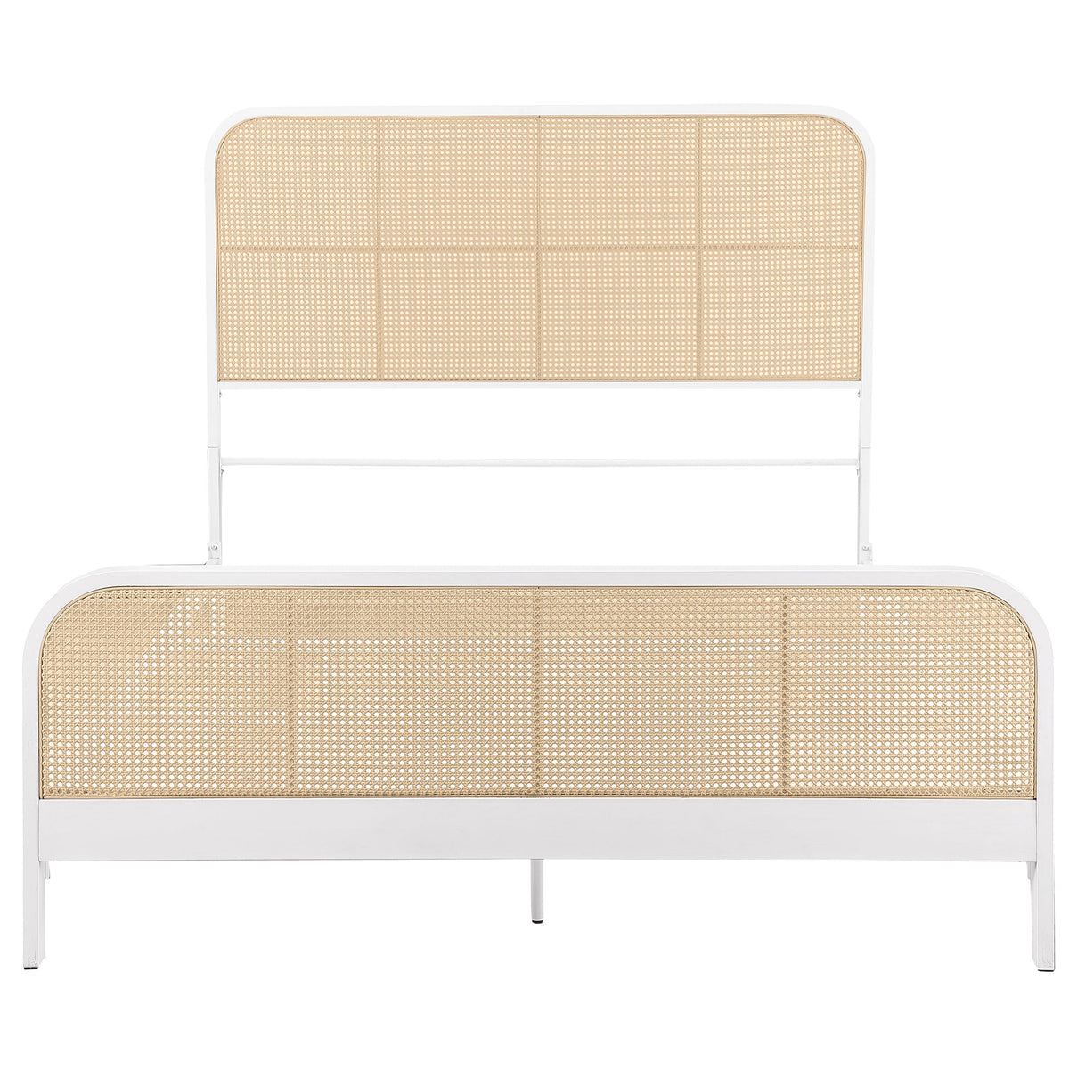 Lanewood Open Cane Webbing Metal Bed