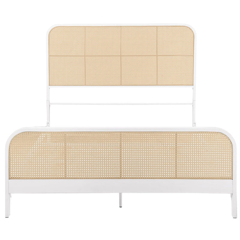 Lanewood Open Cane Webbing Metal Bed