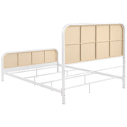 Lanewood Open Cane Webbing Metal Bed