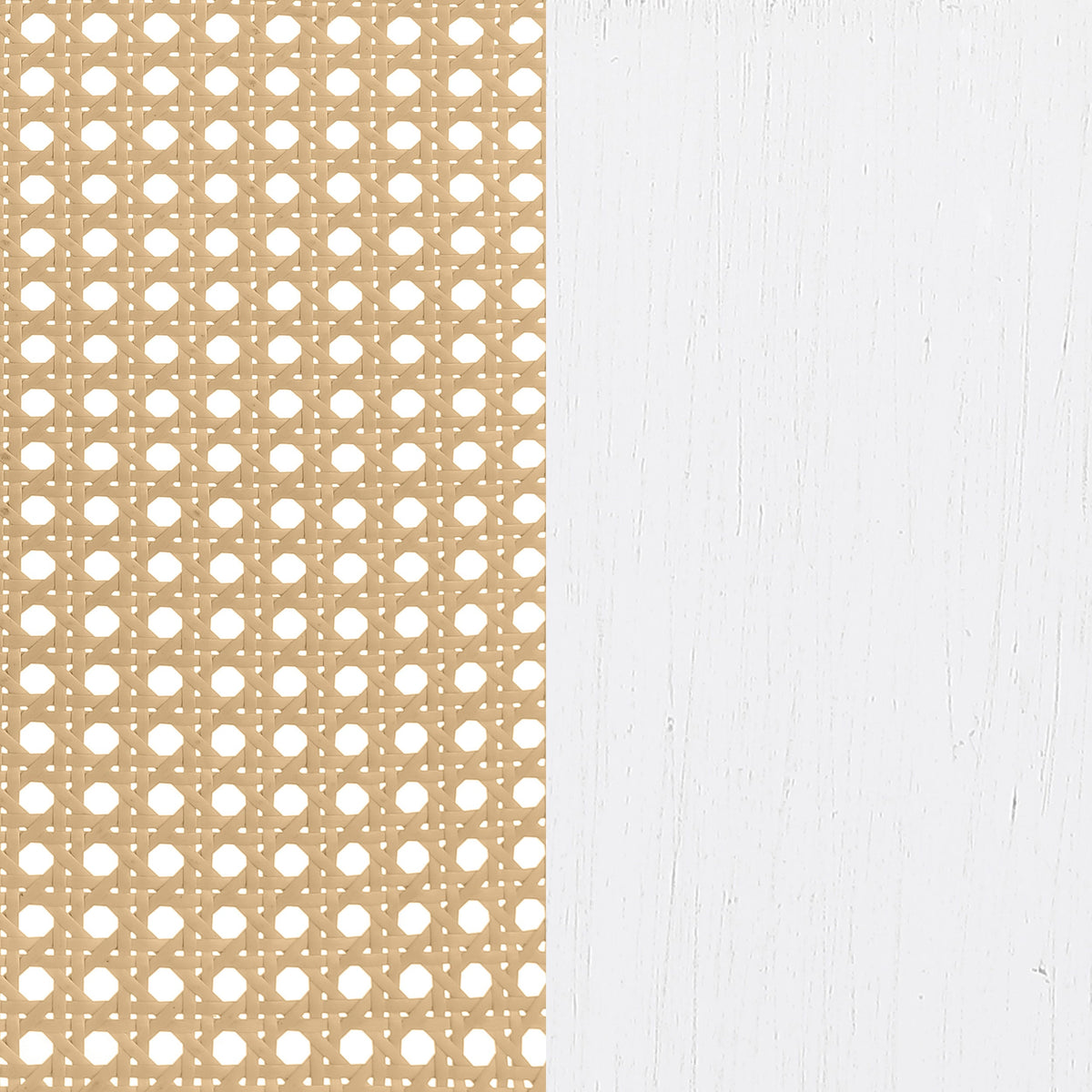 Lanewood Open Cane Webbing Metal Bed