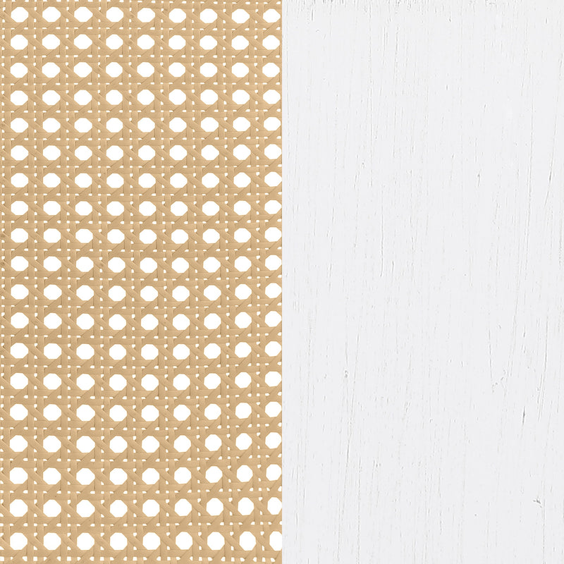 Lanewood Open Cane Webbing Metal Bed