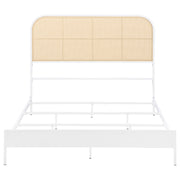Amherst Radio Weave Rattan Metal Bed