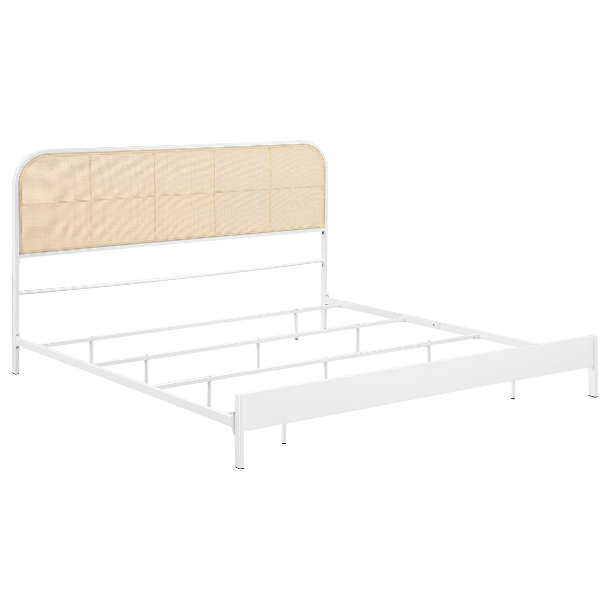 Amherst Radio Weave Rattan Metal Bed