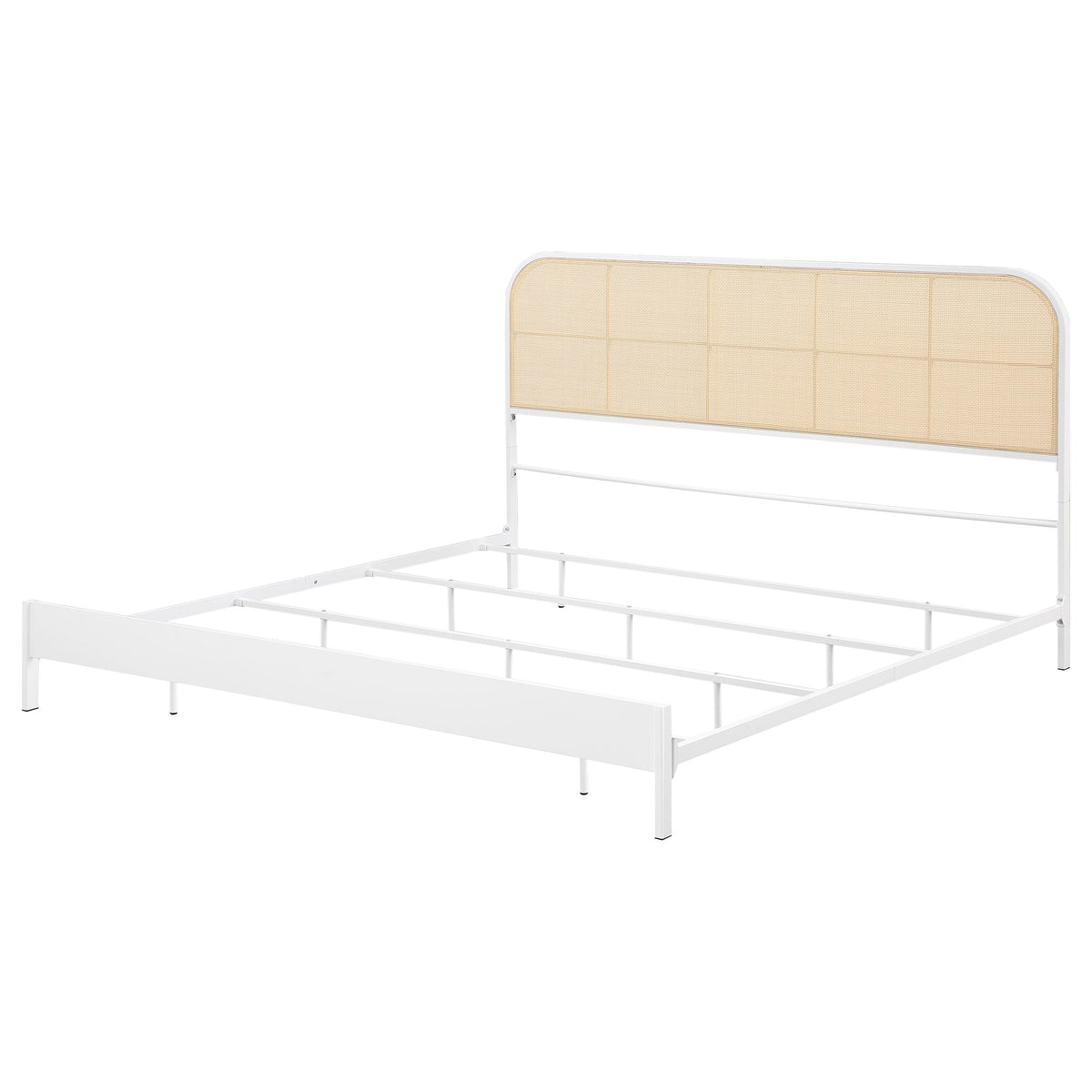 Amherst Radio Weave Rattan Metal Bed