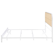 Amherst Radio Weave Rattan Metal Bed