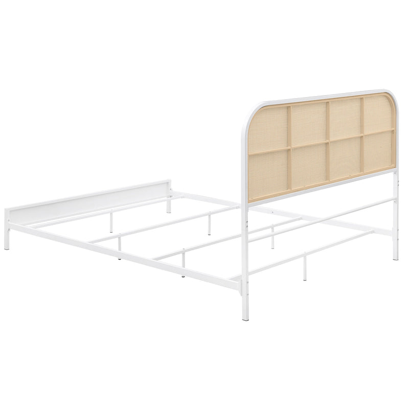 Amherst Radio Weave Rattan Metal Bed