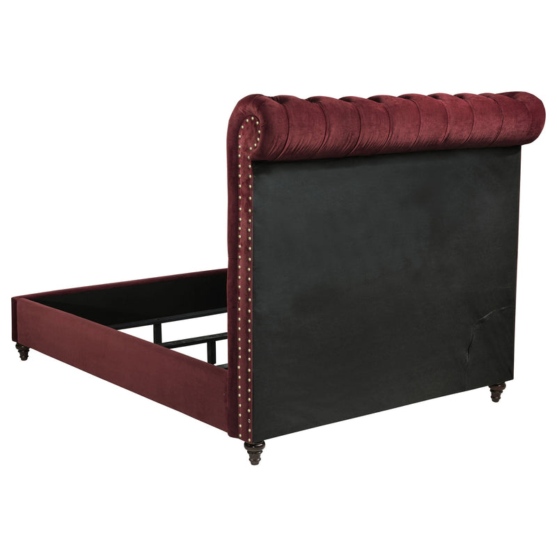 Devon 57-inch Upholstered Panel Bed