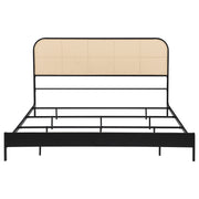 Amherst Radio Weave Rattan Metal Bed