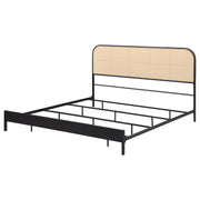 Amherst Radio Weave Rattan Metal Bed