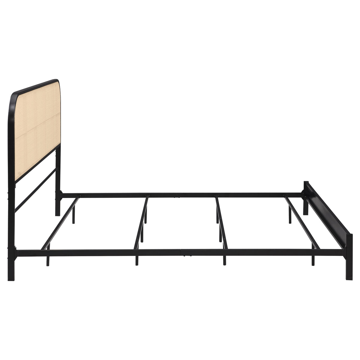 Amherst Radio Weave Rattan Metal Bed