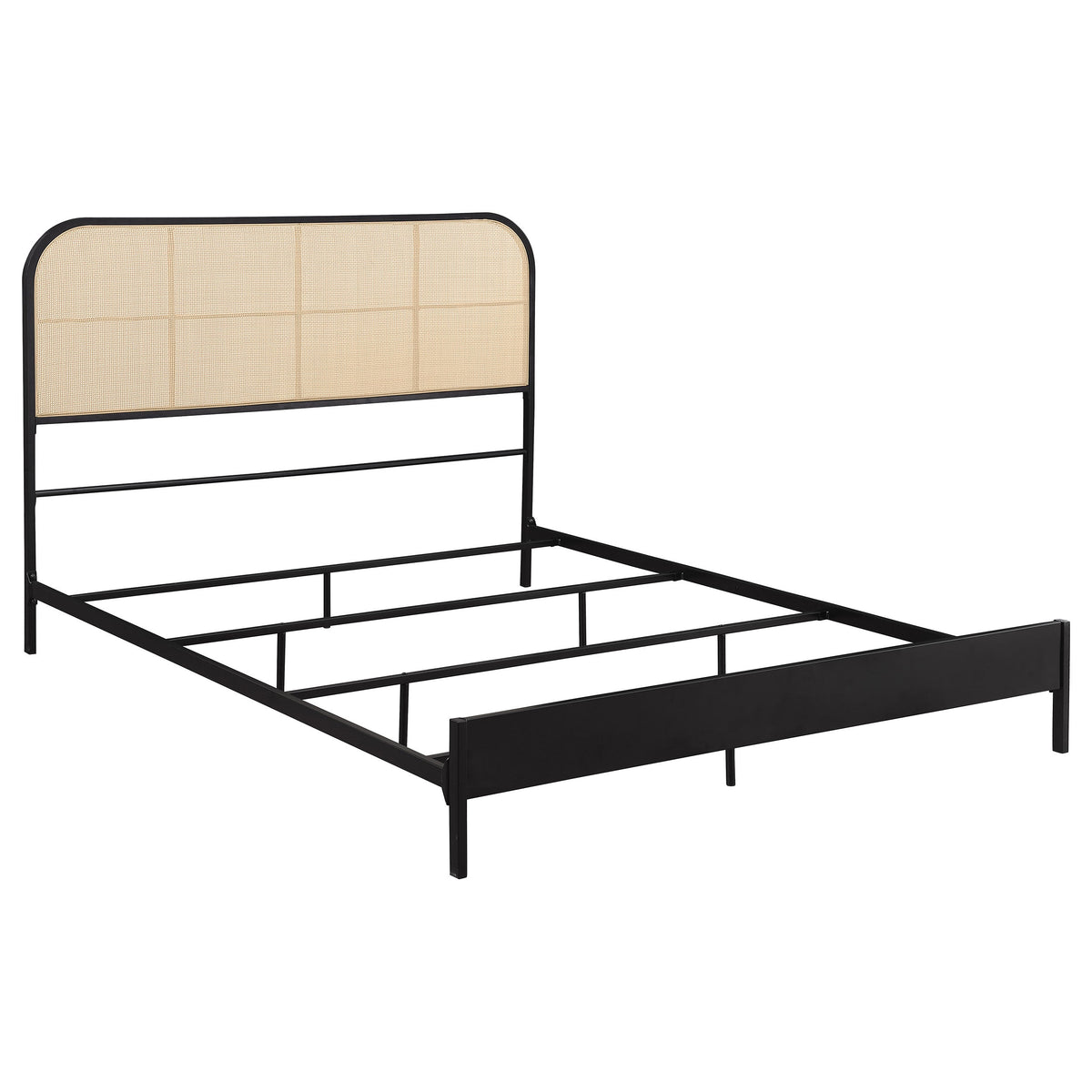 Amherst Radio Weave Rattan Metal Bed