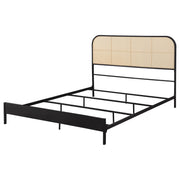 Amherst Radio Weave Rattan Metal Bed