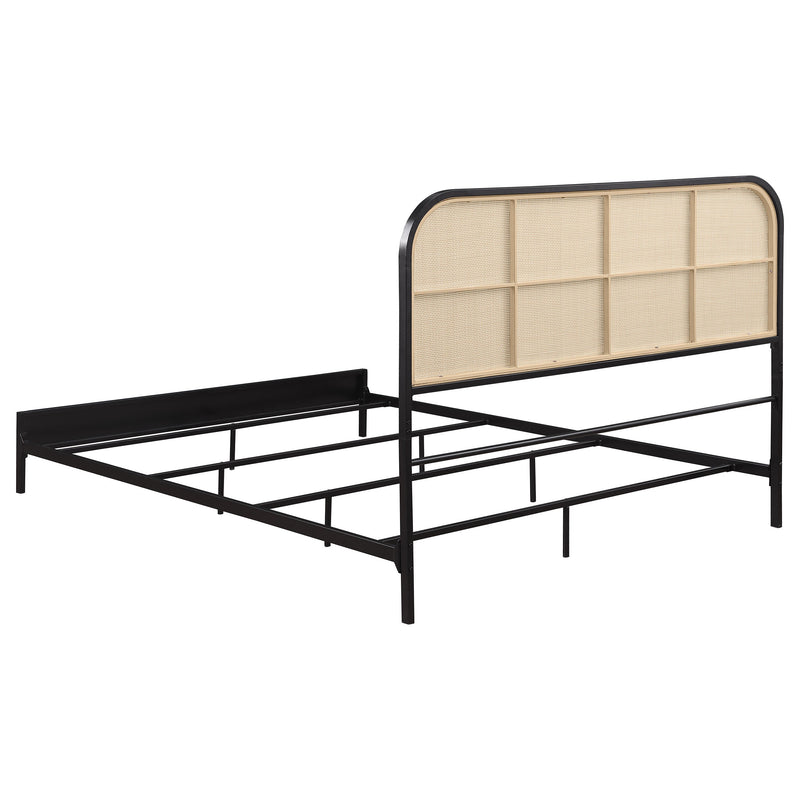 Amherst Radio Weave Rattan Metal Bed