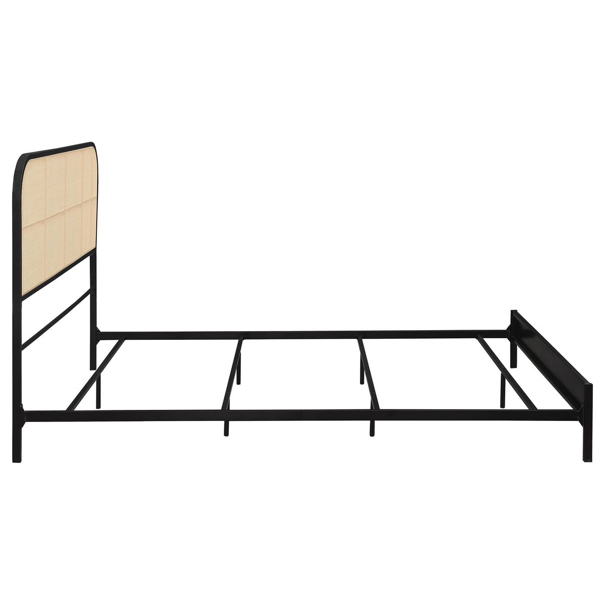 Amherst Radio Weave Rattan Metal Bed