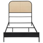 Amherst Radio Weave Rattan Metal Bed