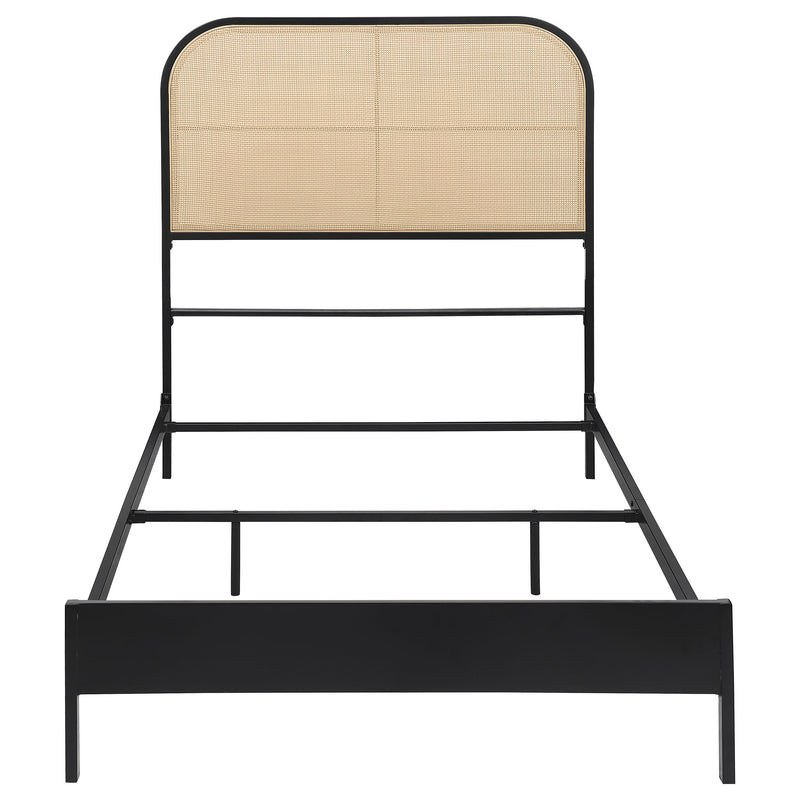 Amherst Radio Weave Rattan Metal Bed