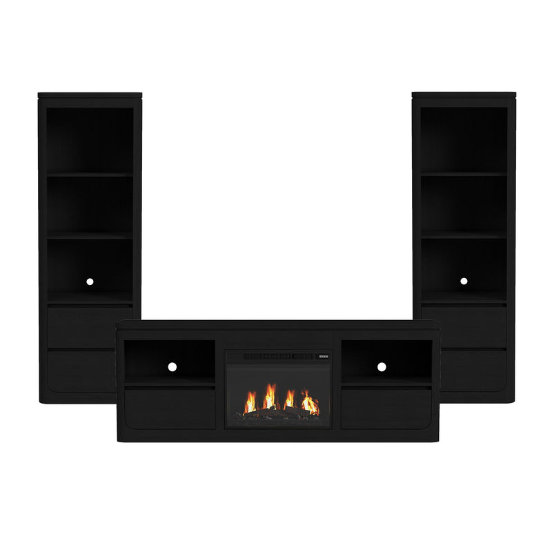Rosalie - 4 Piece Entertainment Unit With 71" TV Console