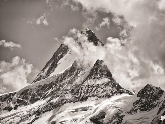 The Schreckhorn In The Bernese Alps By Martin Podt Photography (Small) - Gray