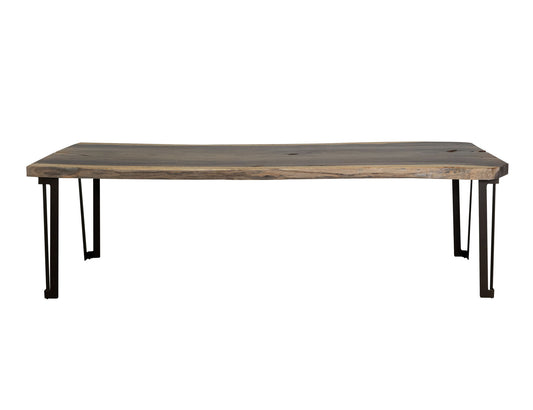 Parota - Rectangular Table (Live Edge) - Light Brown