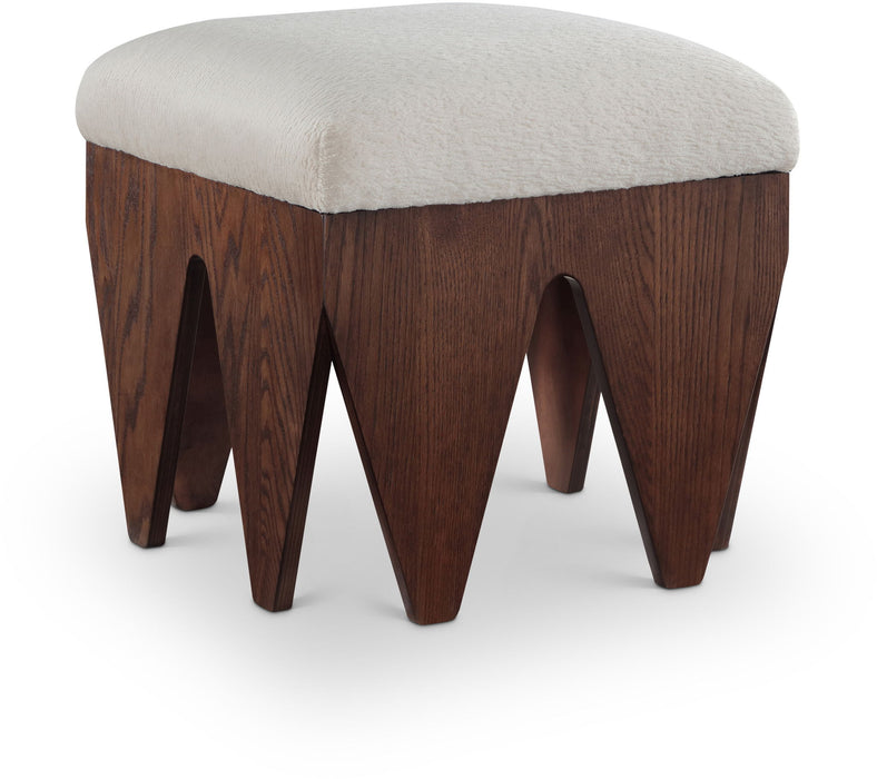 Altair - Fabric Bench - Dark Brown Base