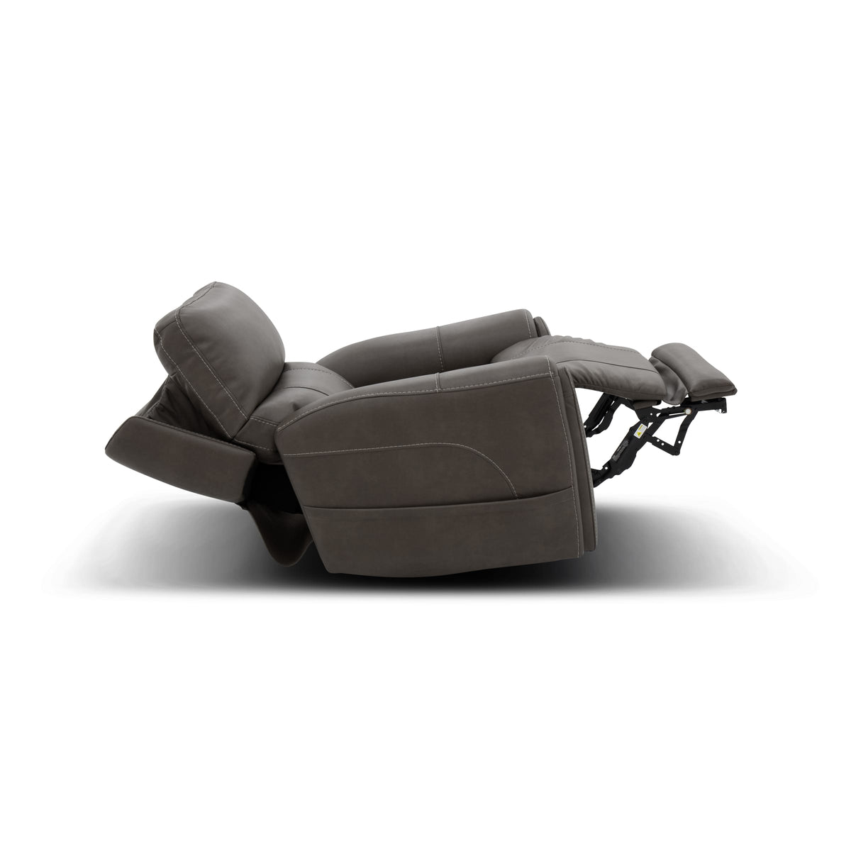 Flexsteel Carter Power Rocking Recliner with Power Headrest, Lumbar, Heat & Massage