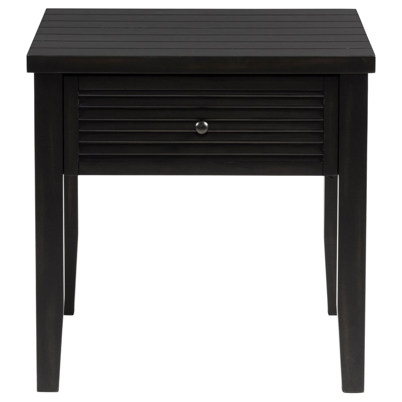 Concord 3-piece Coffee and End Table Set Distressed Java