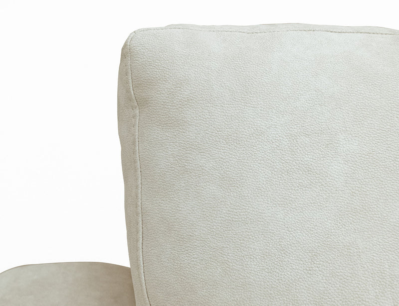 Raramuri - Loveseat - White / Dark Brown