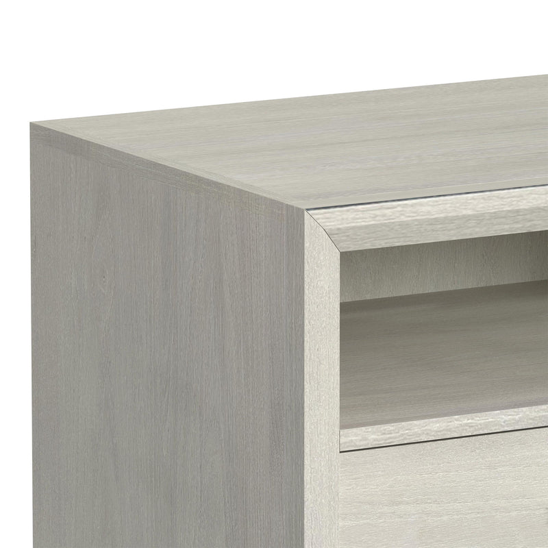 Westland - TV Console With Fireplace Insert - Almond