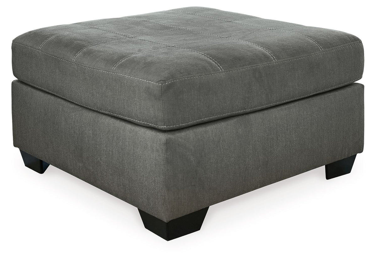 Pitkin - Oversized Accent Ottoman - Slate