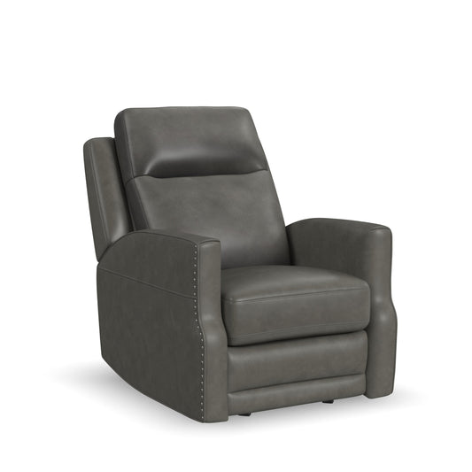 Flexsteel Maxwell Power Gliding Recliner with Power Headrest and Lumbar
