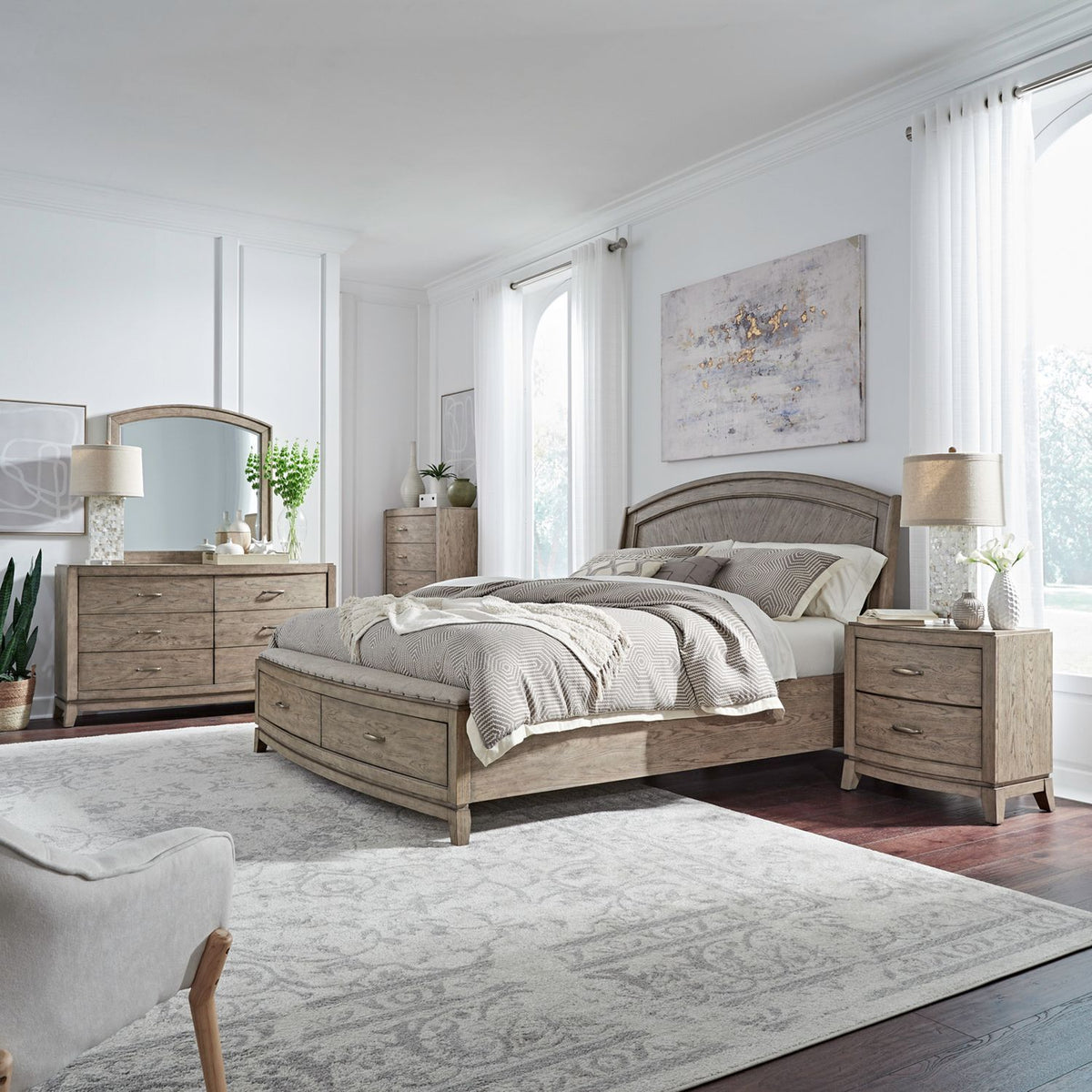 Avalon - Panel Bedroom Set