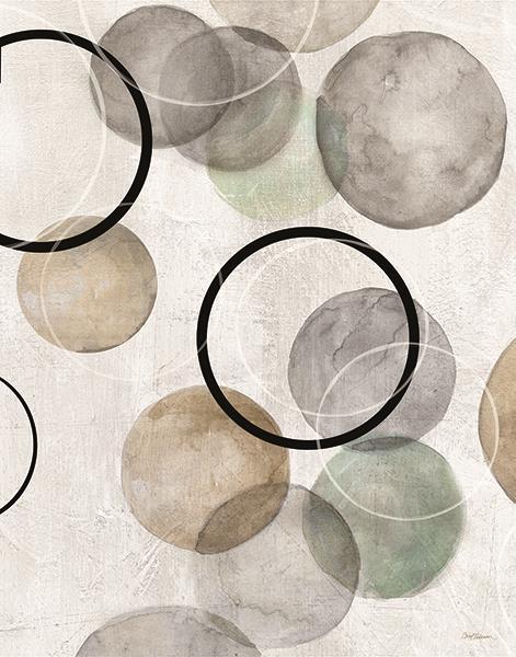 Bubbles I By Carol Robinson (Framed Small) - Beige