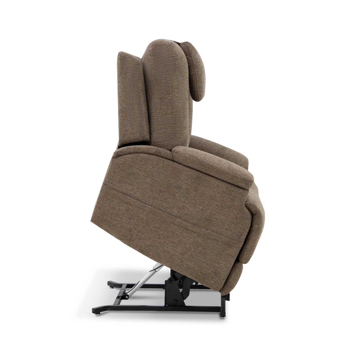 Flexsteel Zecliner Model 4+ Power Lift Recliner with Power Headrest & Lumbar, Heat & Massage