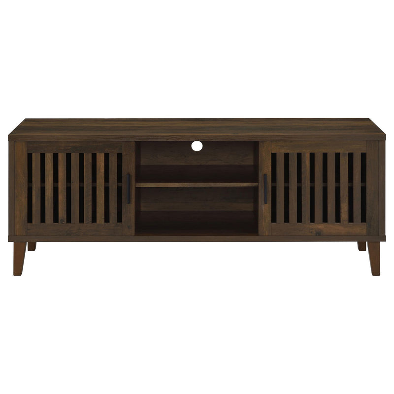 Sedona 2-door Engineered Wood 60-inch TV Stand Dark Pine