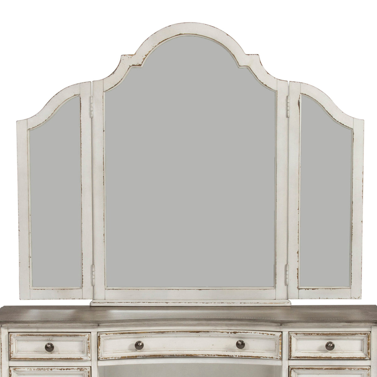 Magnolia Manor - Vanity Mirror - Antique White
