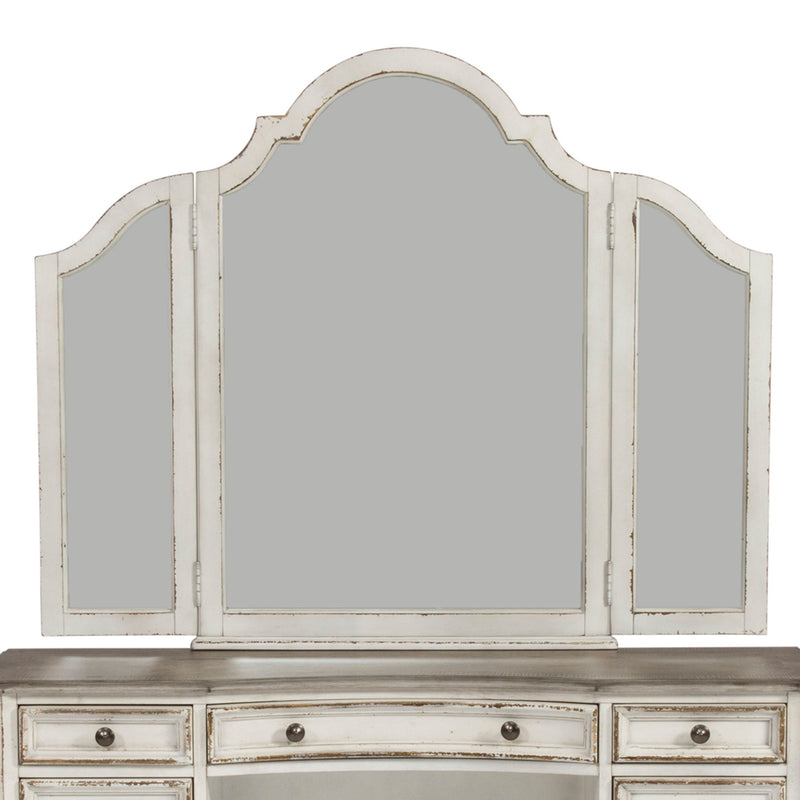 Magnolia Manor - Vanity Mirror - Antique White