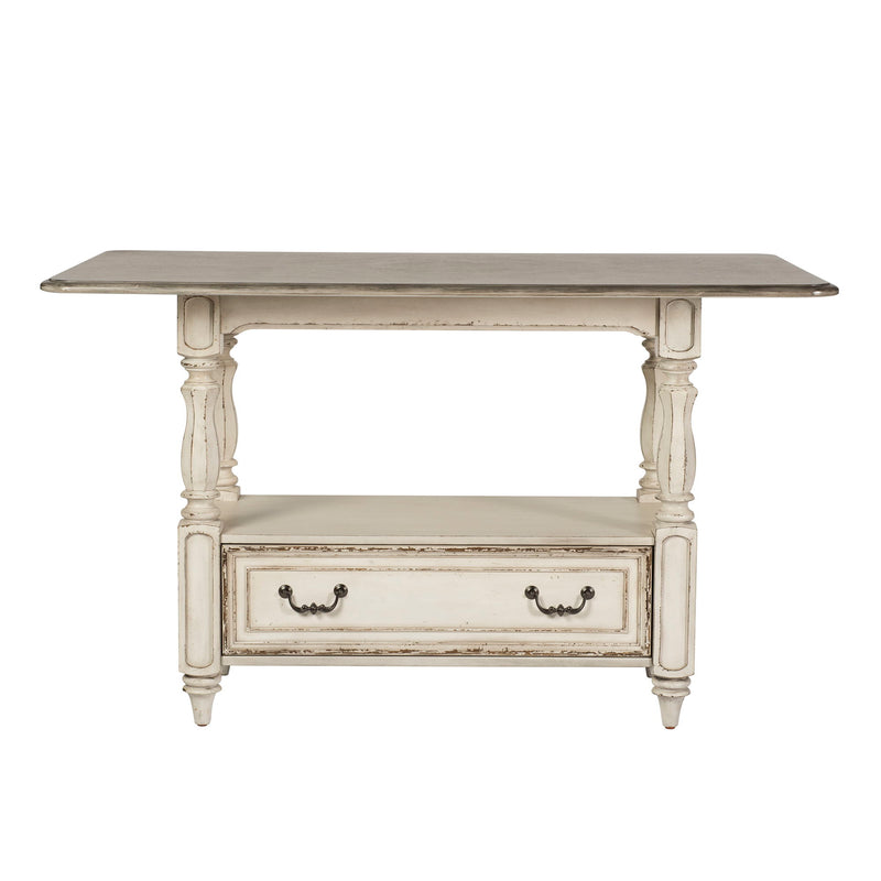 Magnolia Manor - Gathering Table - Antique White