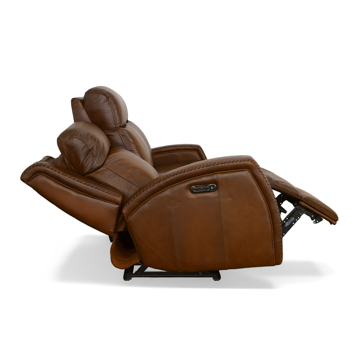 Flexsteel Mustang Power Sofa with Power Headrest