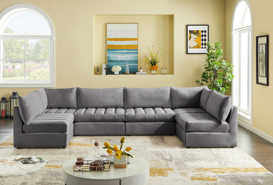 Jacob - Modular U-Shaped Sectional 6 Piece