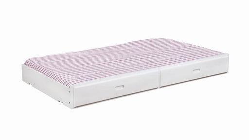 Chapman Wood Storage Trundle White Default Title