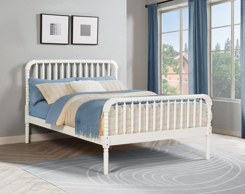 Jones Wood Twin Open Frame Bed Full