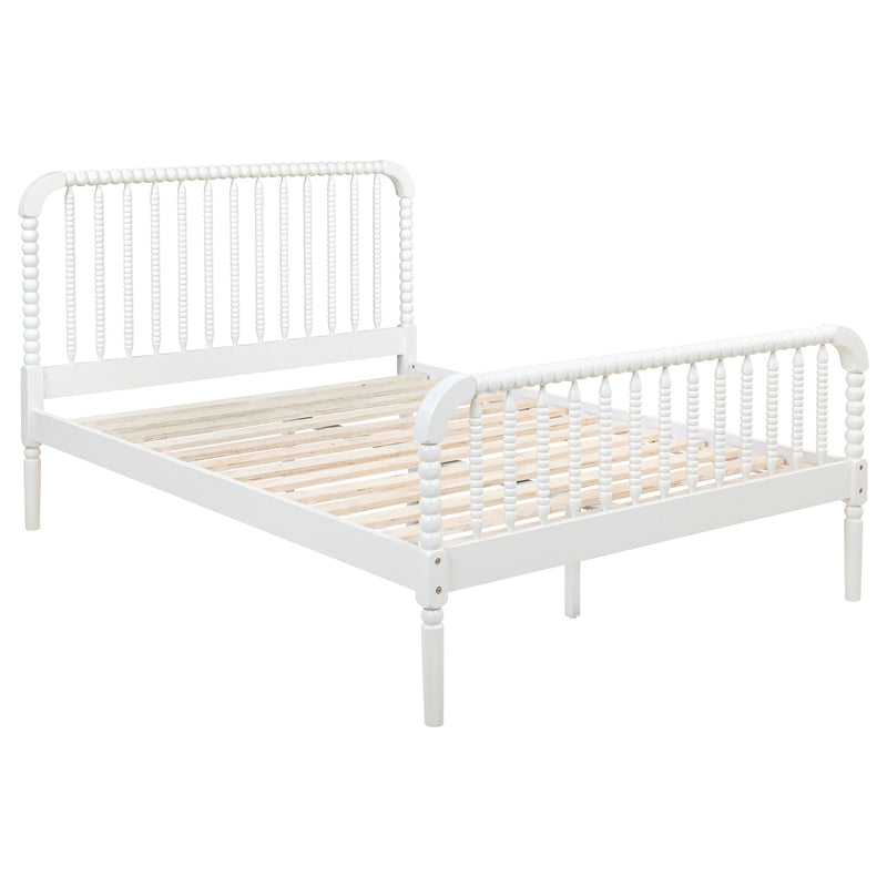 Jones Wood Twin Open Frame Bed