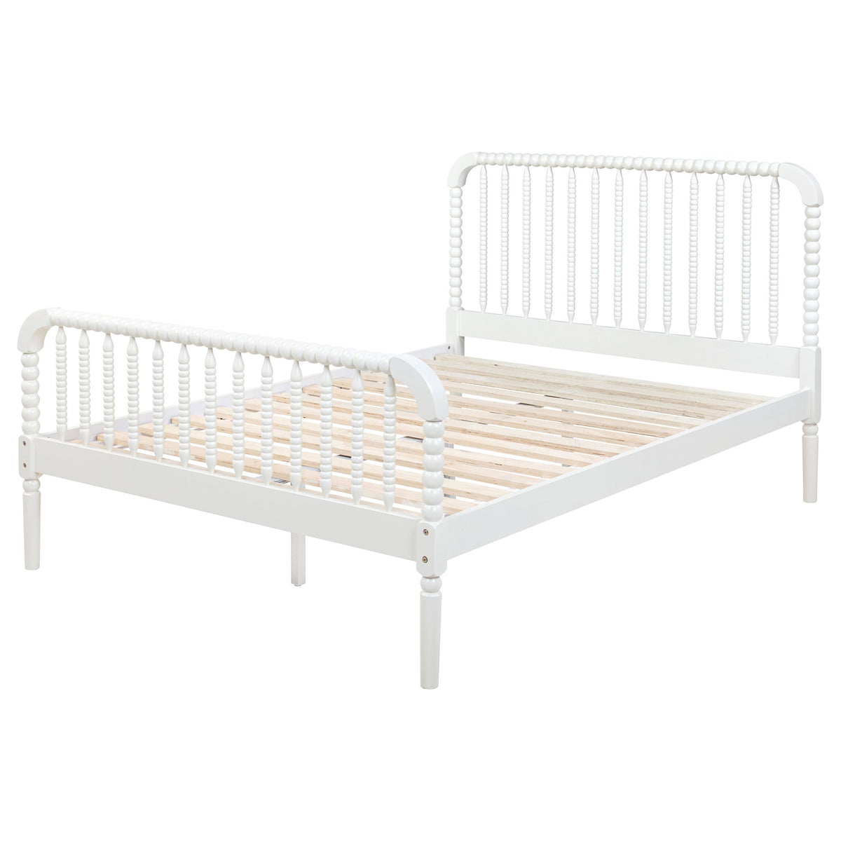 Jones Wood Twin Open Frame Bed