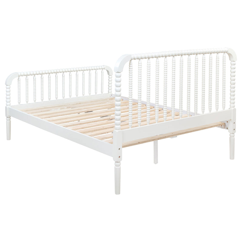 Jones Wood Twin Open Frame Bed